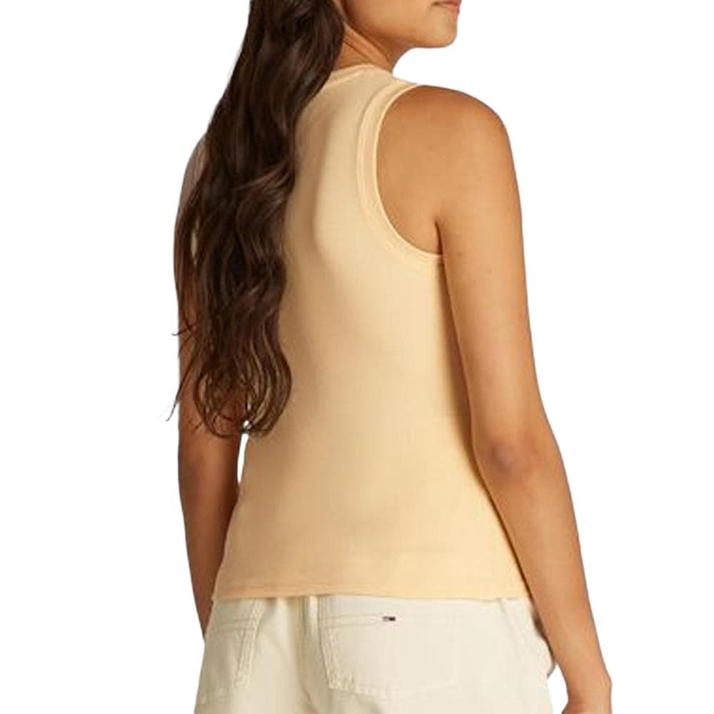 Débardeur Jaune Femme Tommy Hilfiger Essential BDS 2