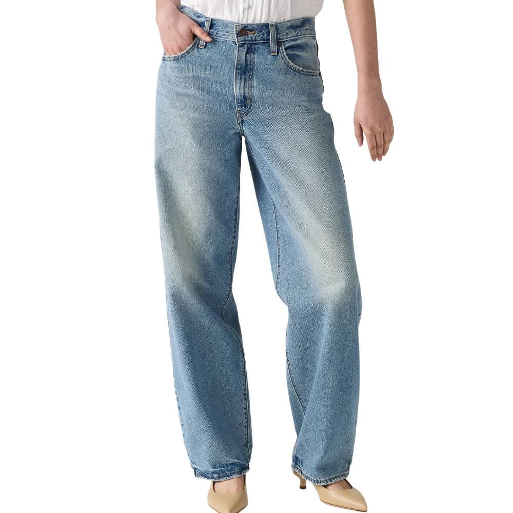 Jean Bleu Femme Levi's Baggy Dad 1