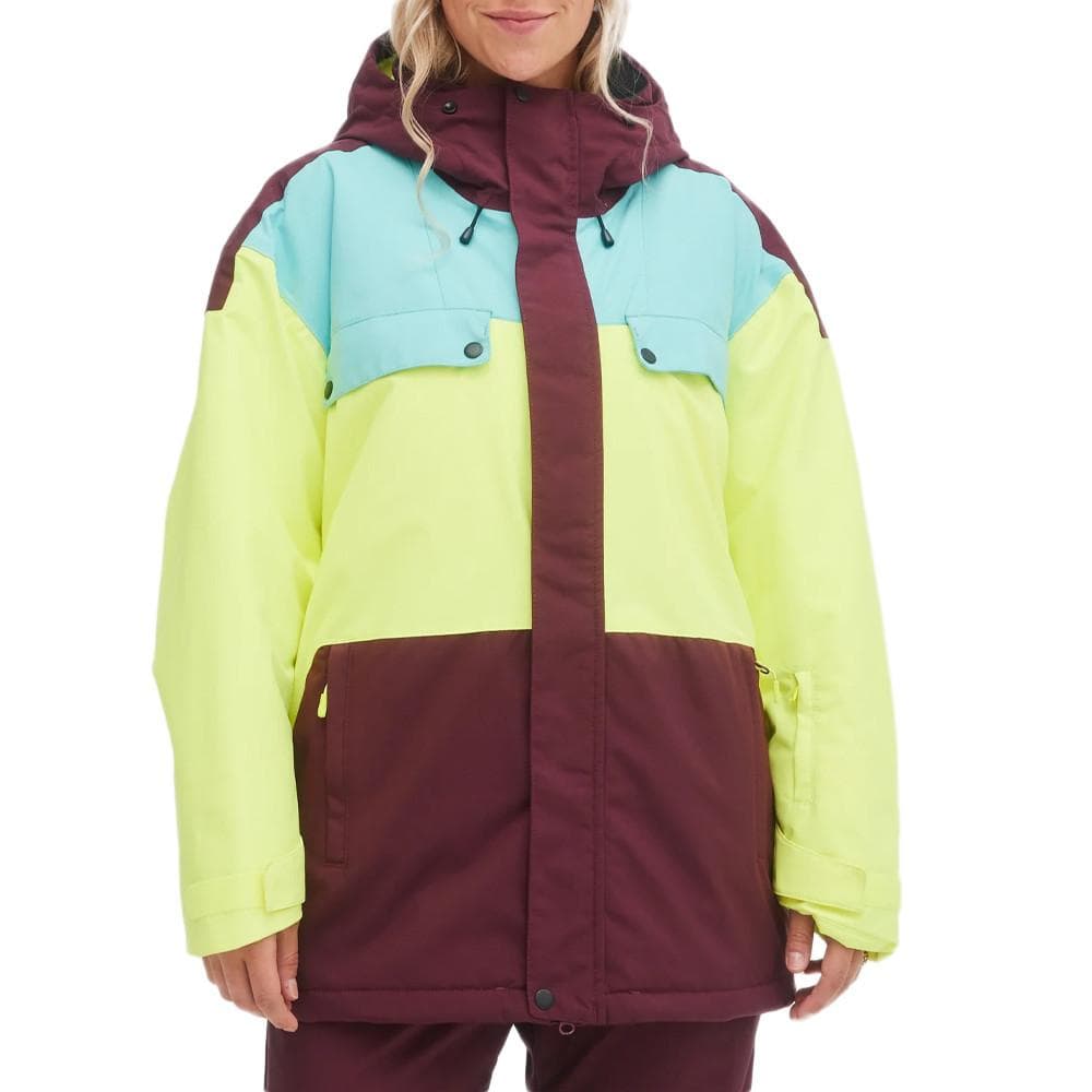 Manteau de ski Jaune/Bordeaux Femme O'Neill Tanzanite Jacket 1