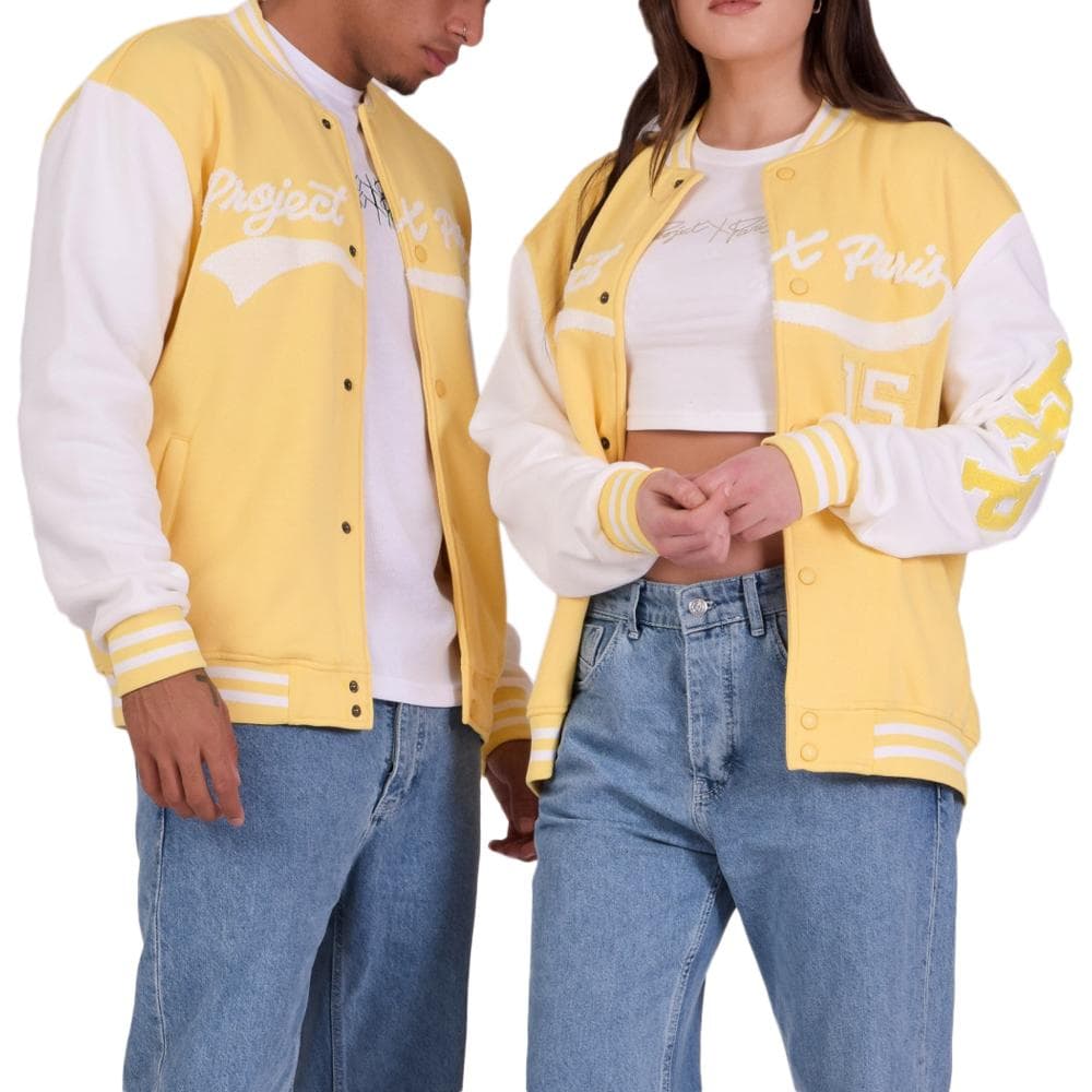 Veste Jaune Mixte Project X Paris Universitaire 1