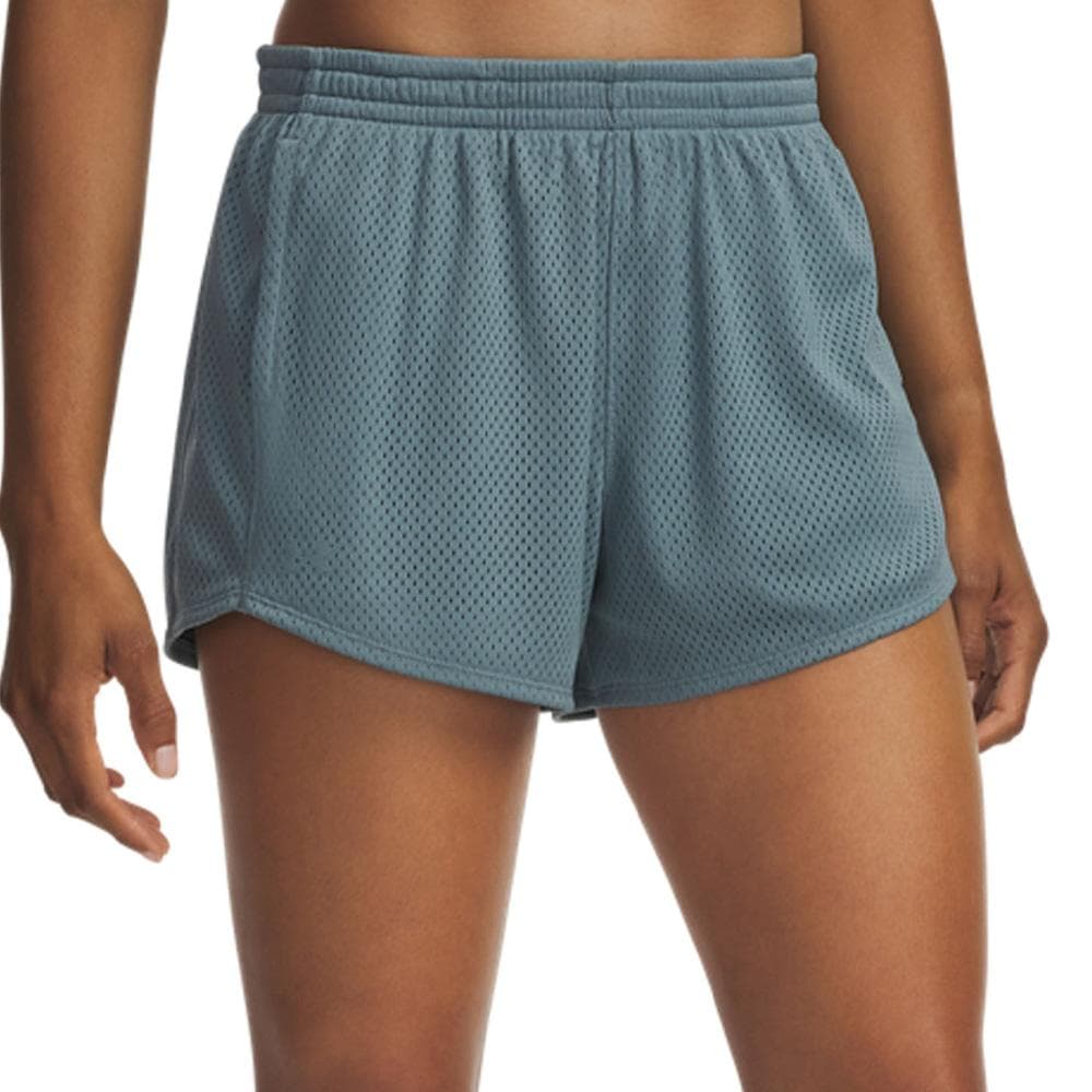 Short Bleu Femme Under Armour Tech Play 1