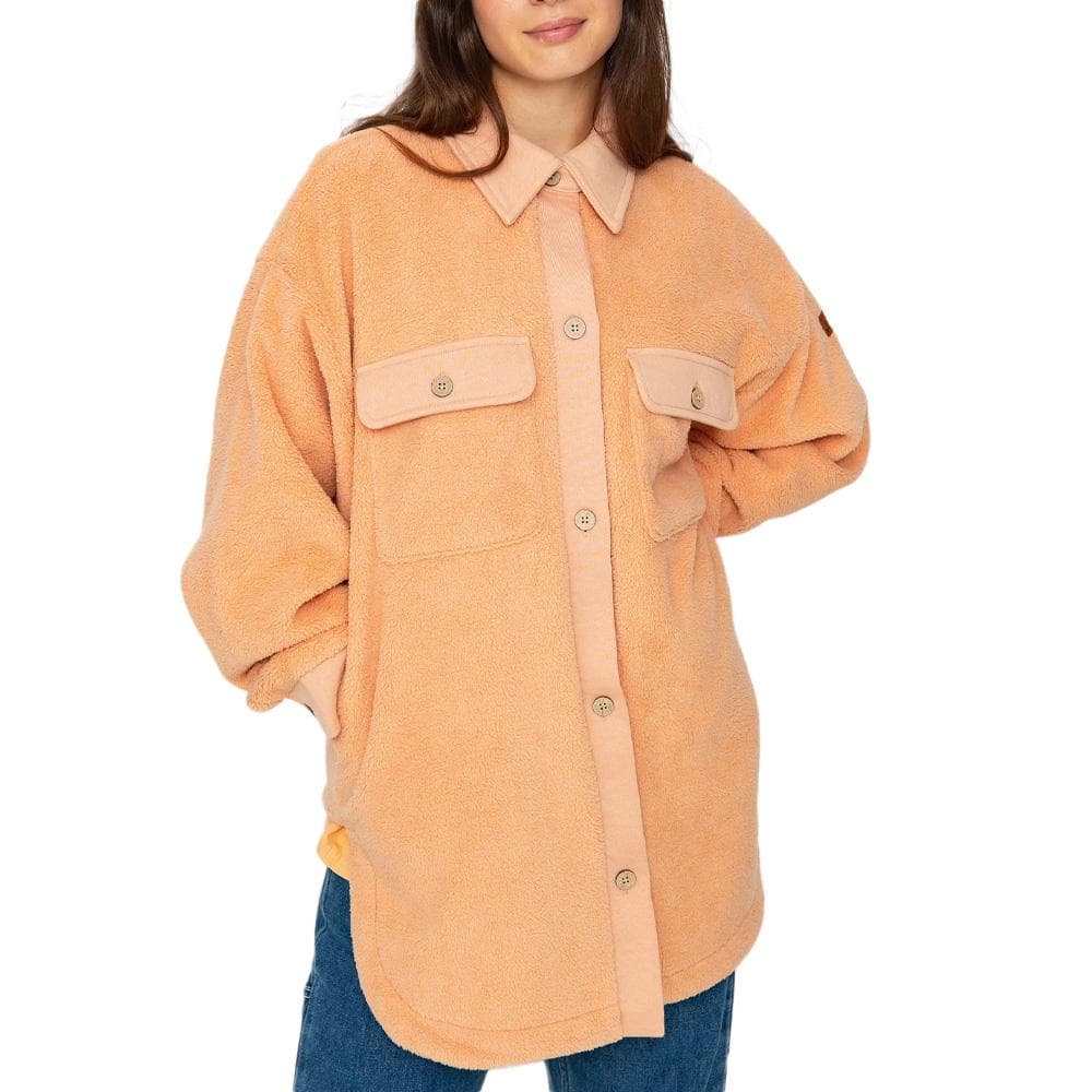 Chemise Polaire Orange Femme Roxy Switch Up 1