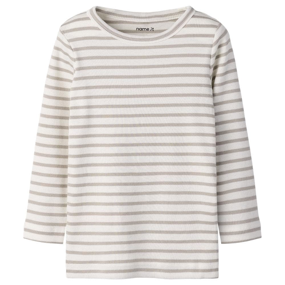 T-Shirt Manches Longues Bleu/Beige Fille Name it Bani 1