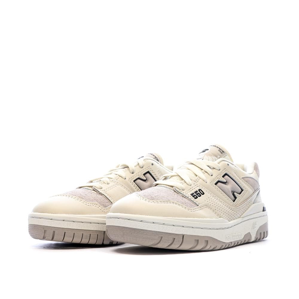 Baskets Blanches/Gris Femme New Balance 550 6