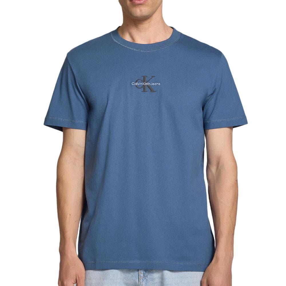 T-shirt Bleu Homme Calvin Klein Jeans Shadow J30J325649 1
