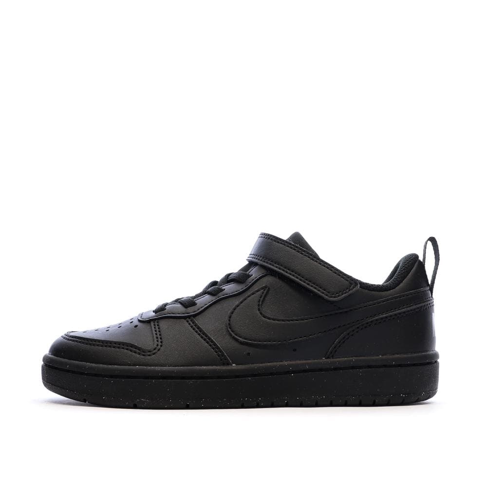 Baskets Noires Garçon Nike Court Borough Low Recraft 1