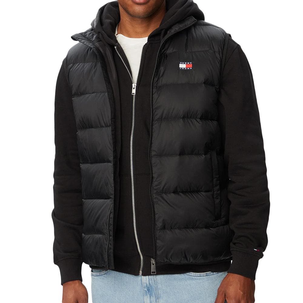Doudoune Sans Manches Noire Homme Tommy Hilfiger Packable 1