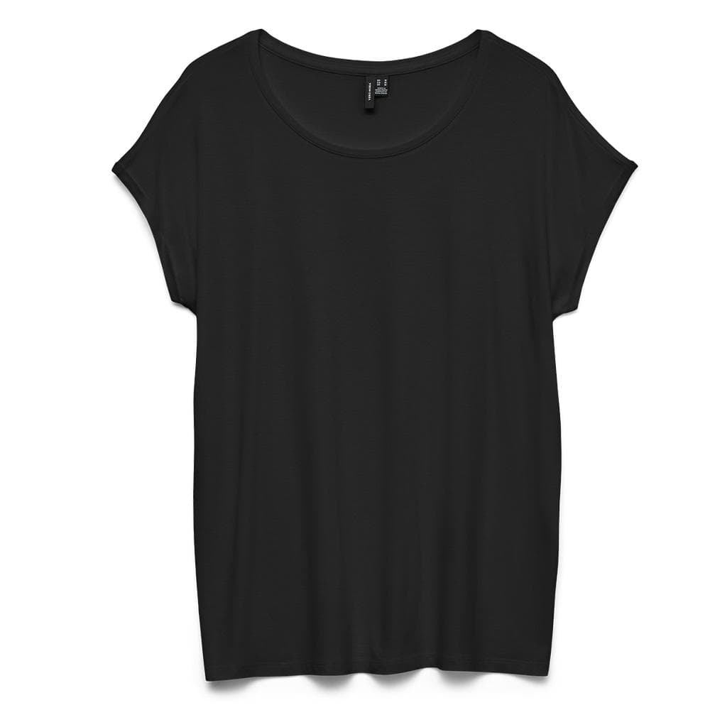 T-shirt Noir Femme Vero Moda Fosia 1