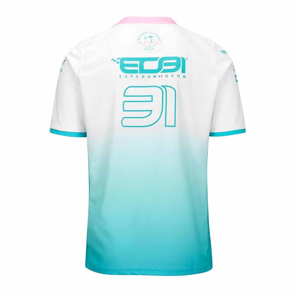 Maillot Blanc/Rose Homme Kappa Kombat 2