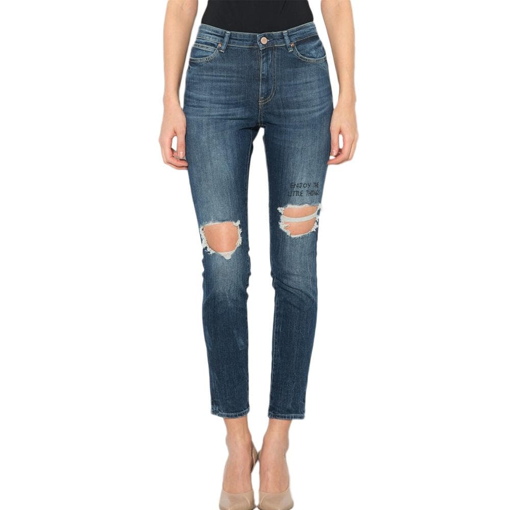 Jean Slim Bleu Femme Guess Jeans QUOT 1