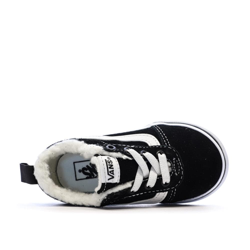 Baskets Noires/Blanches Garçon/Fille Vans Ward 4