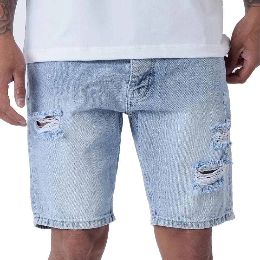 Short en Jean Bleu Homme Project X Paris Denim 1
