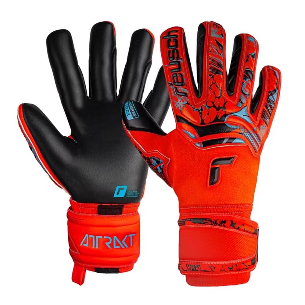 Gants de gardien Rouge/Noire Homme Reusch Attrakt Gold X 1