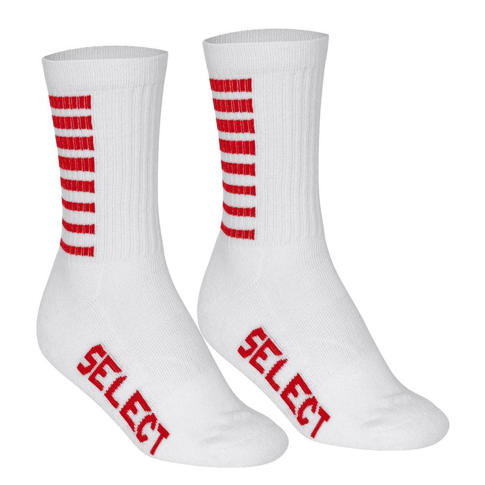 X1 Paire de Chaussettes Blanc Mixte Select Striped 1
