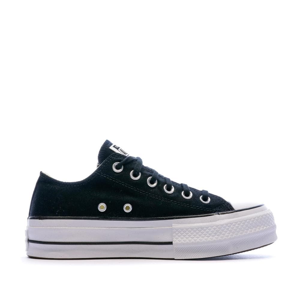 Baskets Plateforme Noires Femme Converse Ox 2
