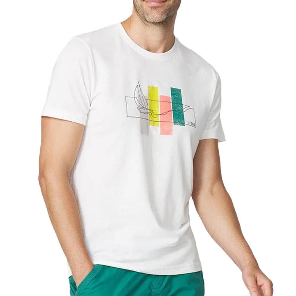 T-Shirt Blanc Homme TBS Arctique 1