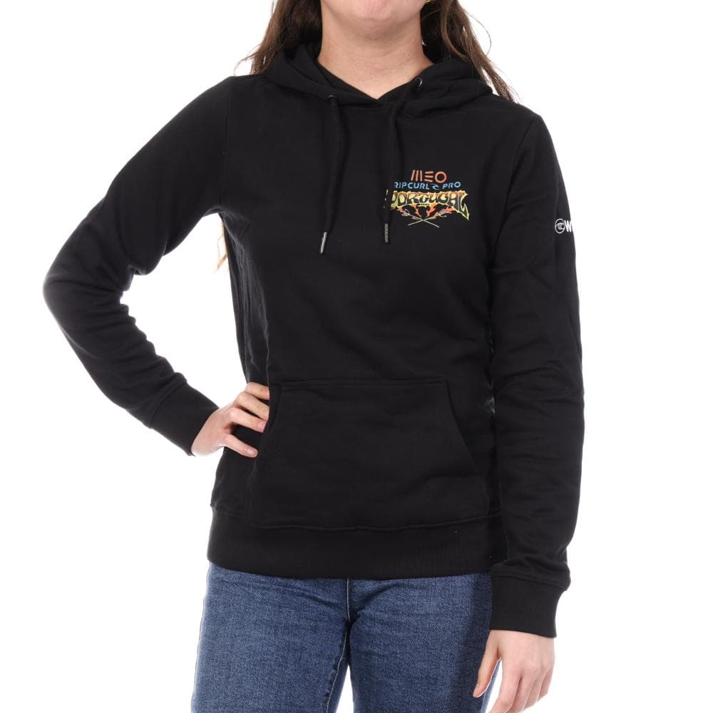 Sweat à Capuche Noir Femme Rip Curl Meo Pro 25 1