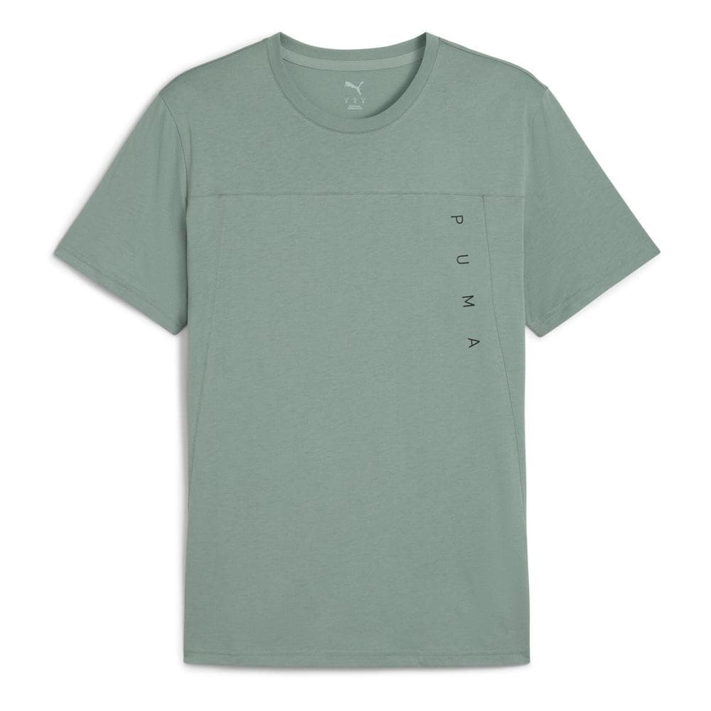 T-Shirt Vert Homme Puma Triblend 1