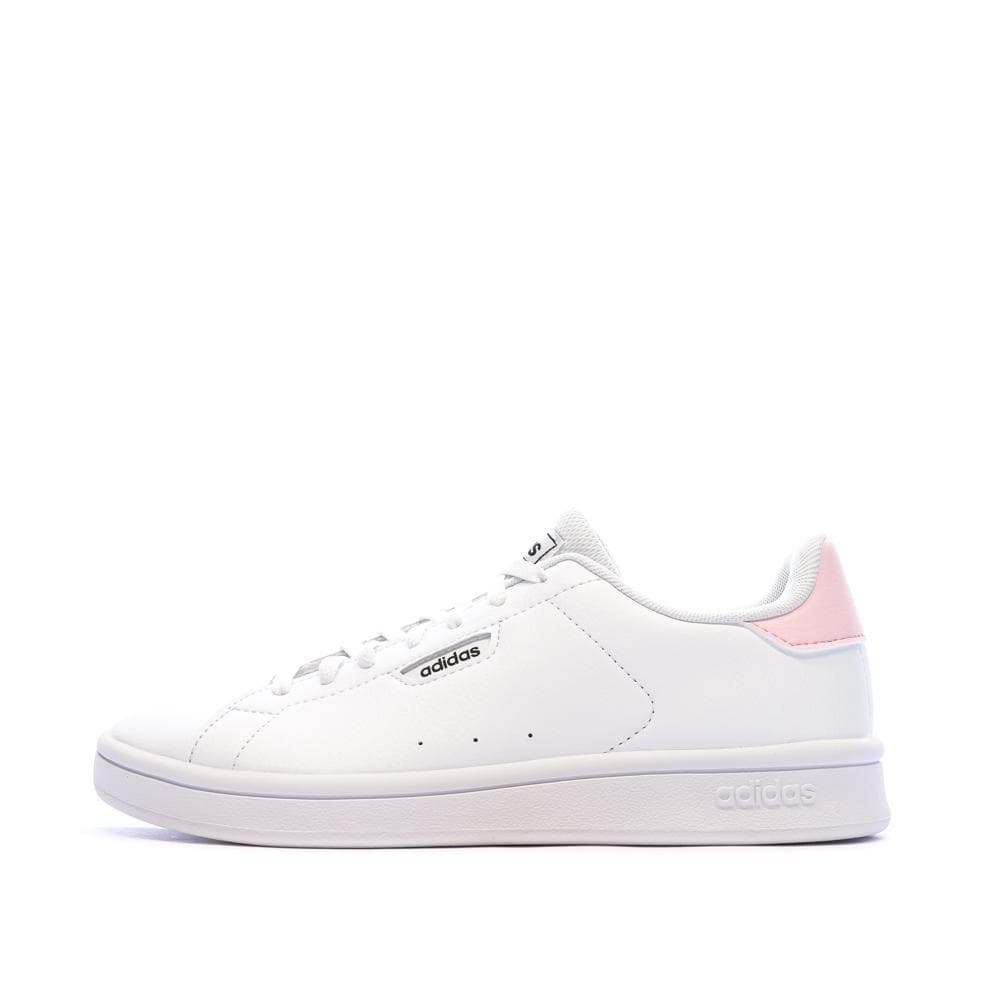 Baskets Blanc/Rose Femme Adidas Urban Court 1