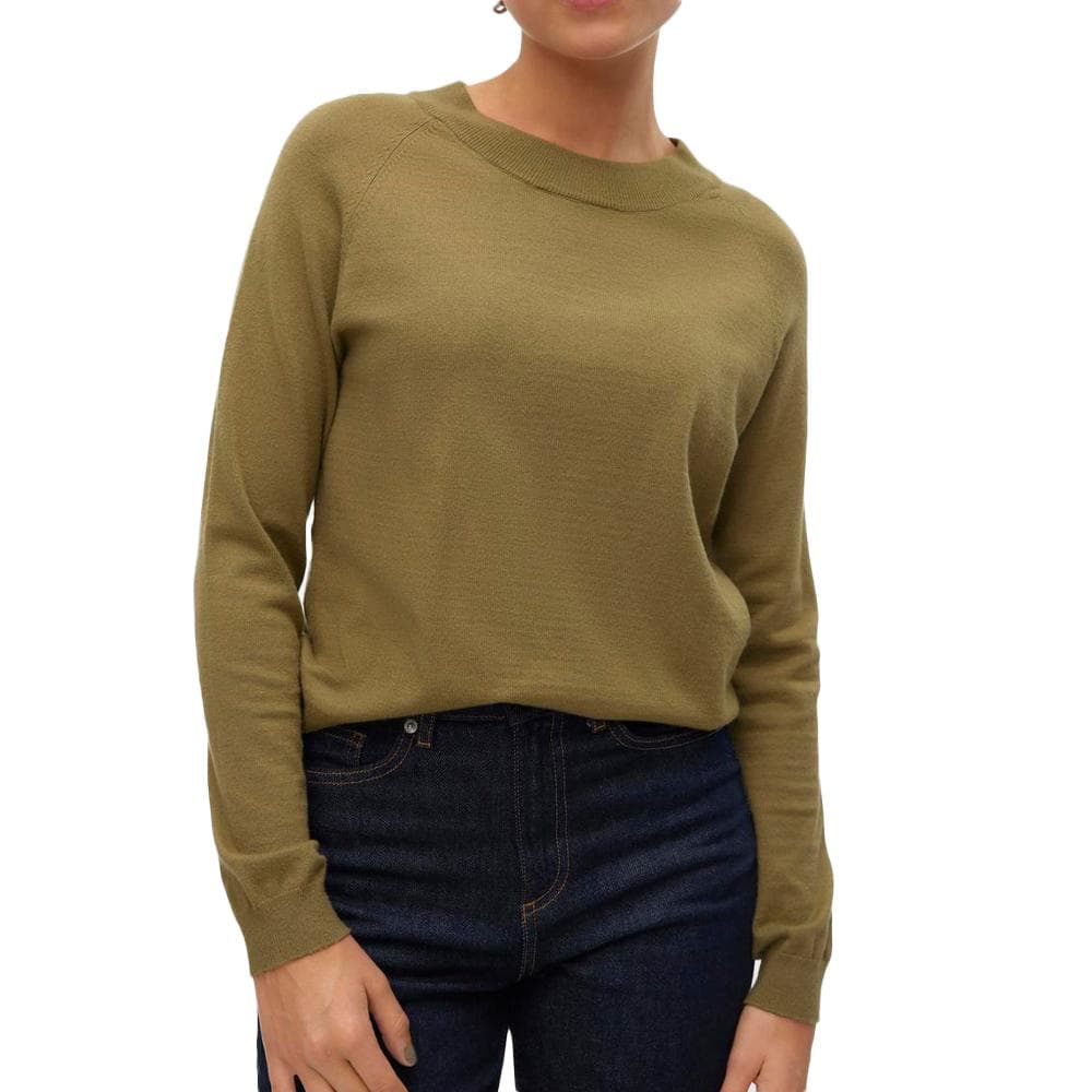 Pull Kaki Femme Vero Moda Happiness 1