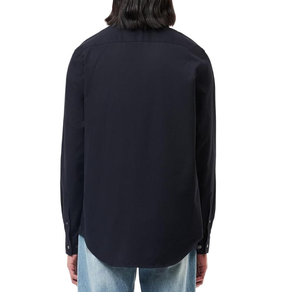 Chemise Noir Homme Lacoste Formal Shirts popeline 2
