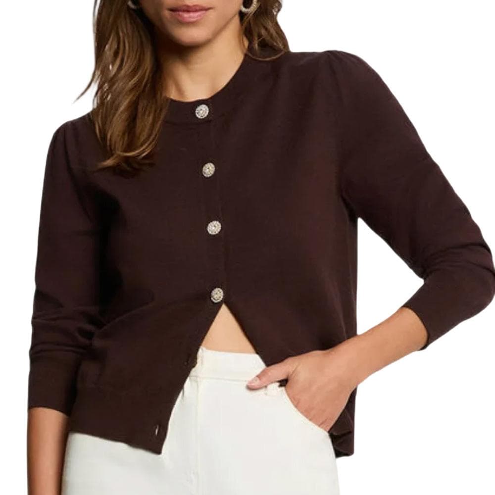 Gilet Marron Femme Morgan MKNOT 1