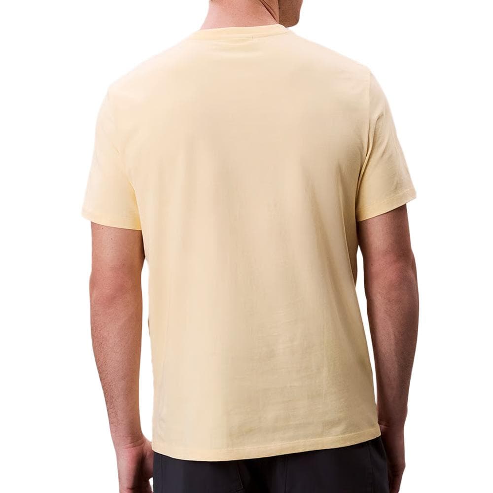 T-shirt Jaune Homme Clavin Klein Smooth 2