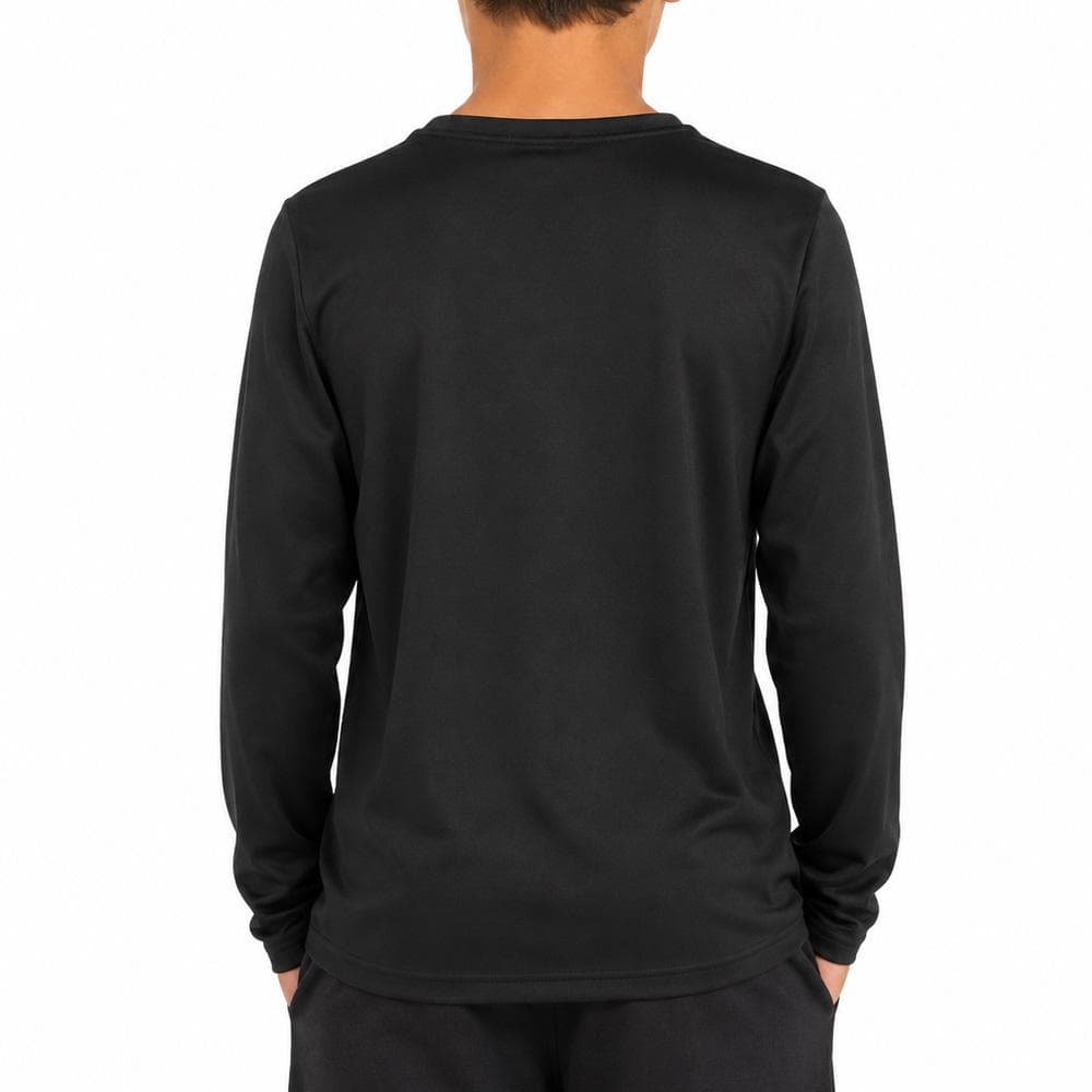 T-shirt Manches Longues Thermique Noir Garçon Élémenterre BETHELTOP 2