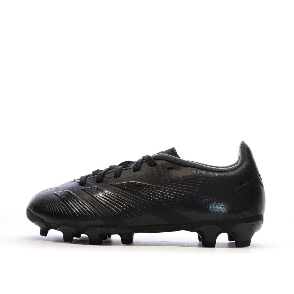 Chaussures de Foot Noires Junior Adidas Predator League MG 1