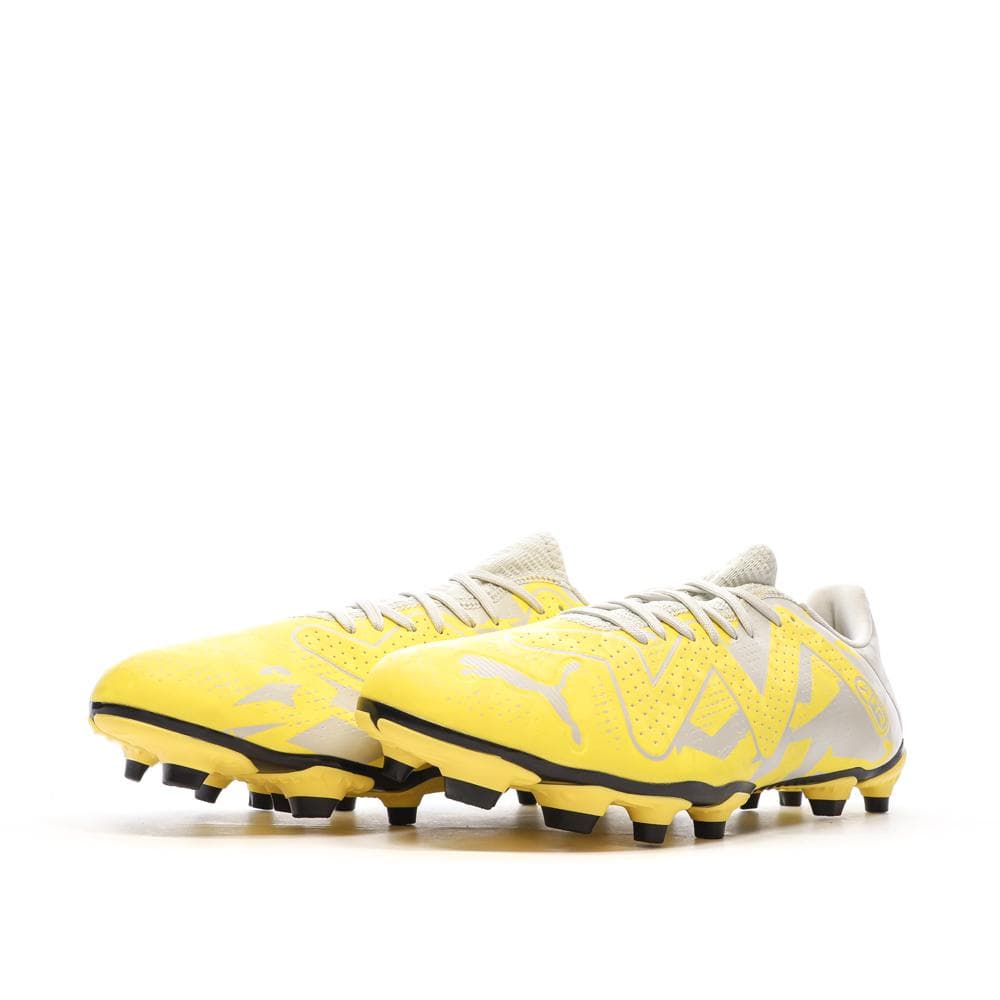 Chaussures Football Blanc/Jaune Homme Future Play 6