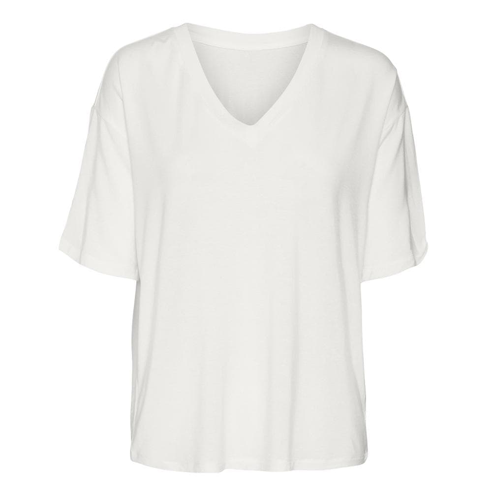 T-Shirt Blanc Femme Vero Moda Hira 1
