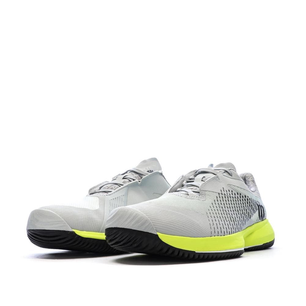 Chaussures de tennis Grises/Jaunes Homme Wilson Hurakn 6