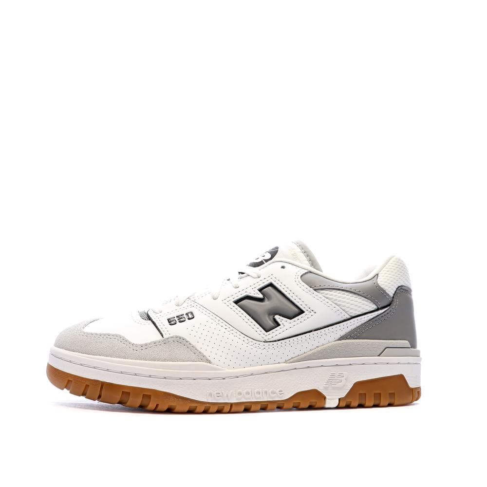 Baskets Blanc/Gris Homme New Balance 550 1