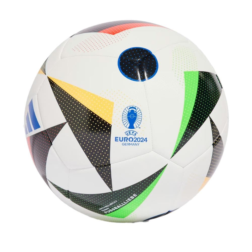 Ballon de Foot Blanc Adidas Euro24 TRN - Taille 1