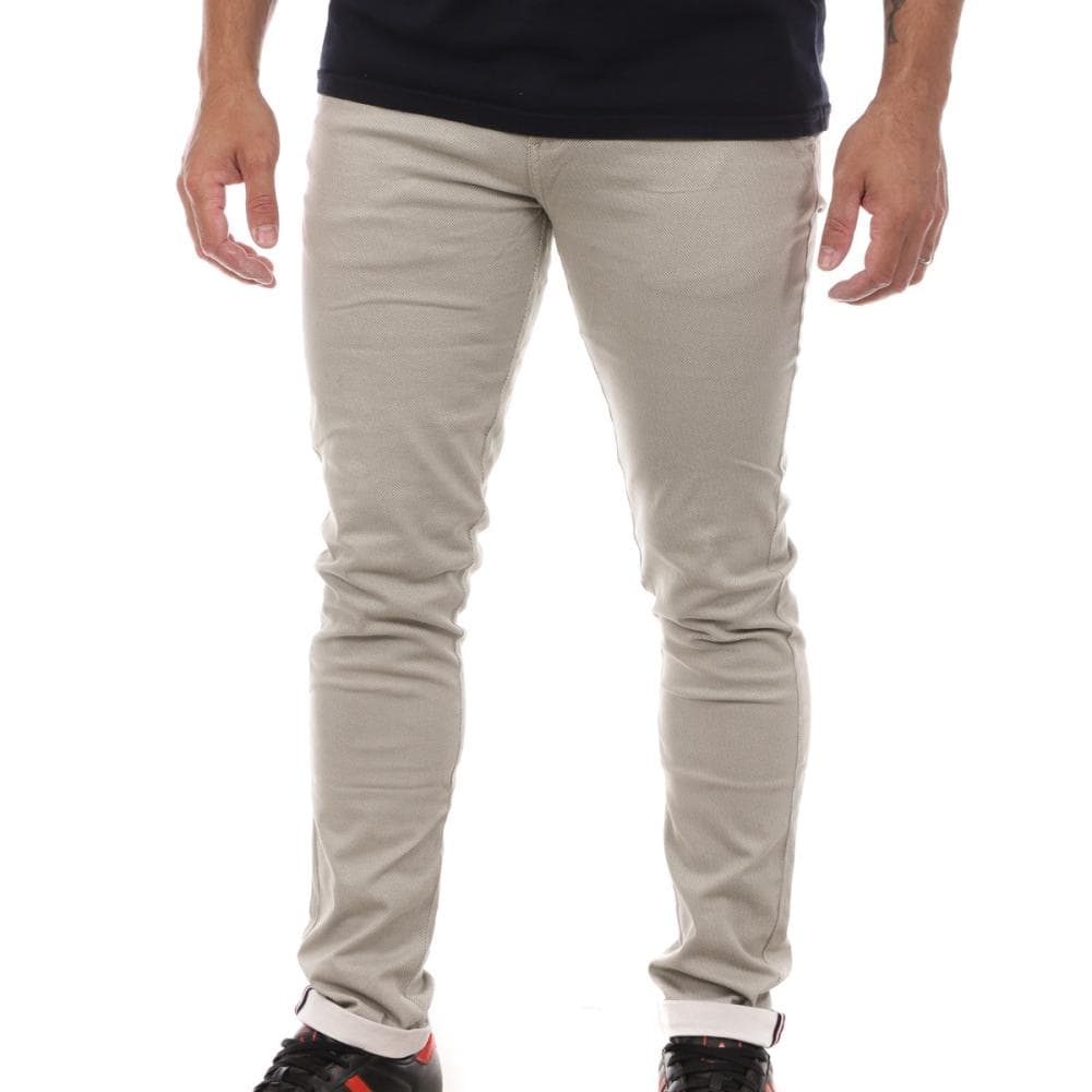 Chino Blanc cassé Homme La Maison Blaggio Tamar 1