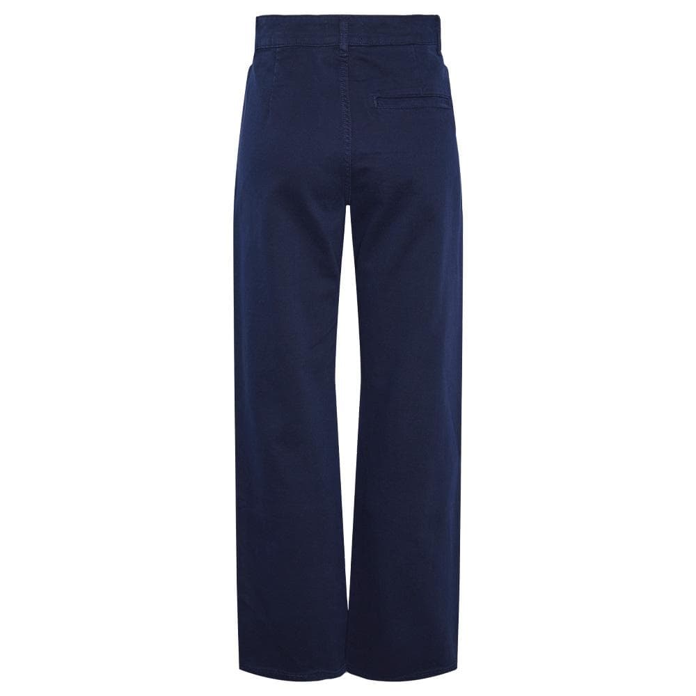 Pantalon Marine Bleu Femme Pieces Maud 2