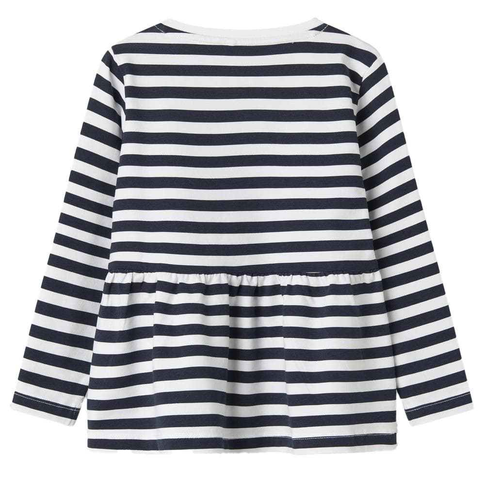 Blouse Blanche/Marine Fille Name it Fliona 2