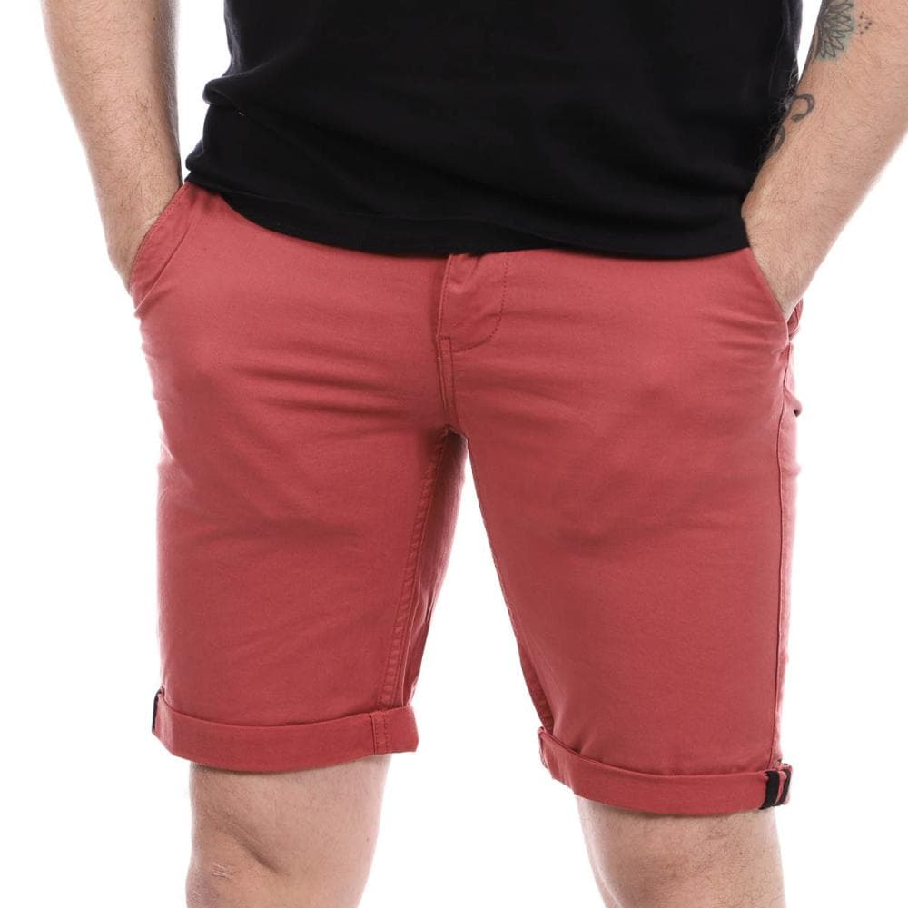 Short Rouge Clair Homme RMS26 Chino 1
