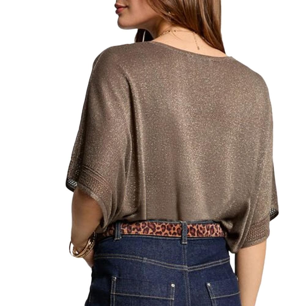 Pull Marron Clair Femme Morgan MCHRIS 2