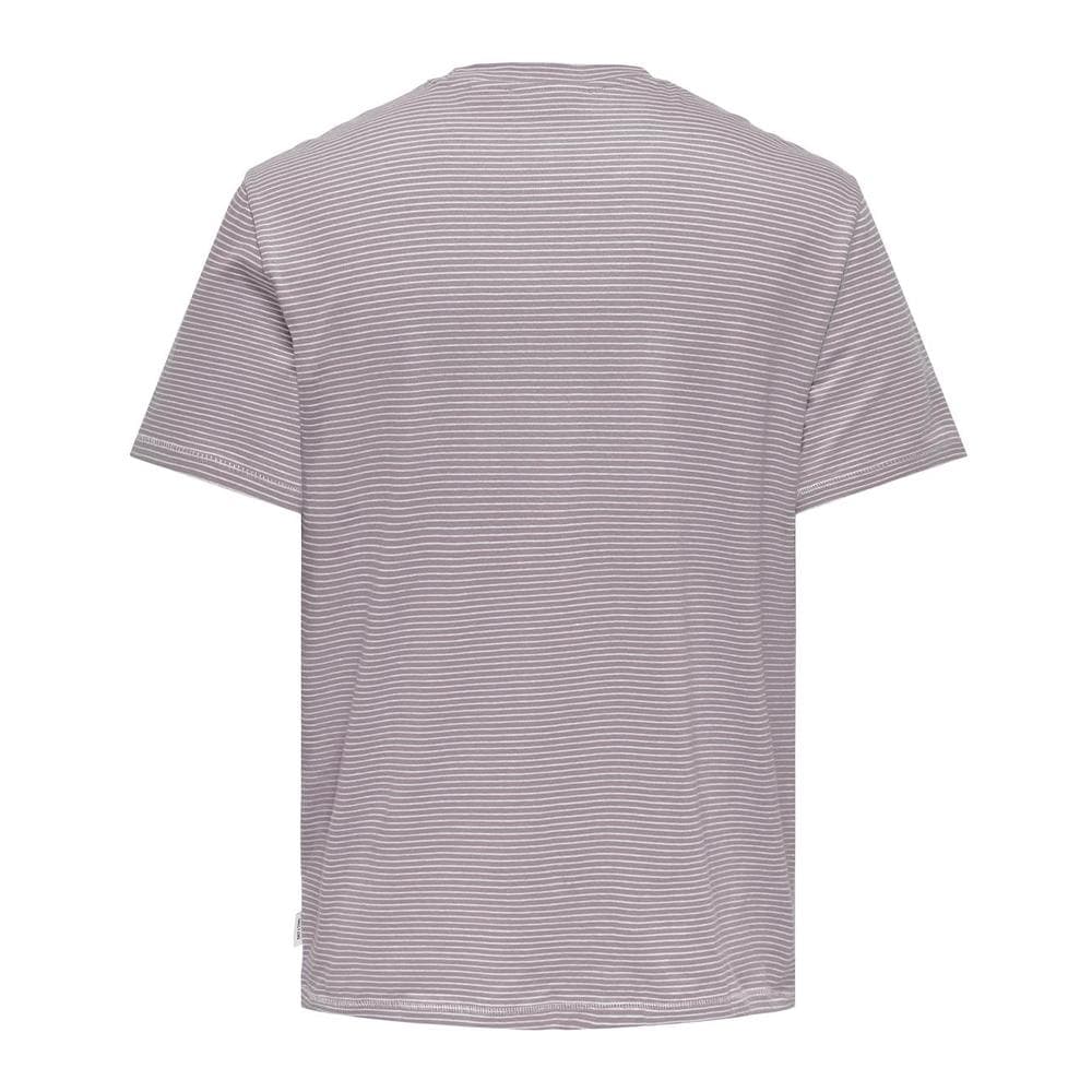 T-shirt Mauve Homme Only & Sons Onsbale 2