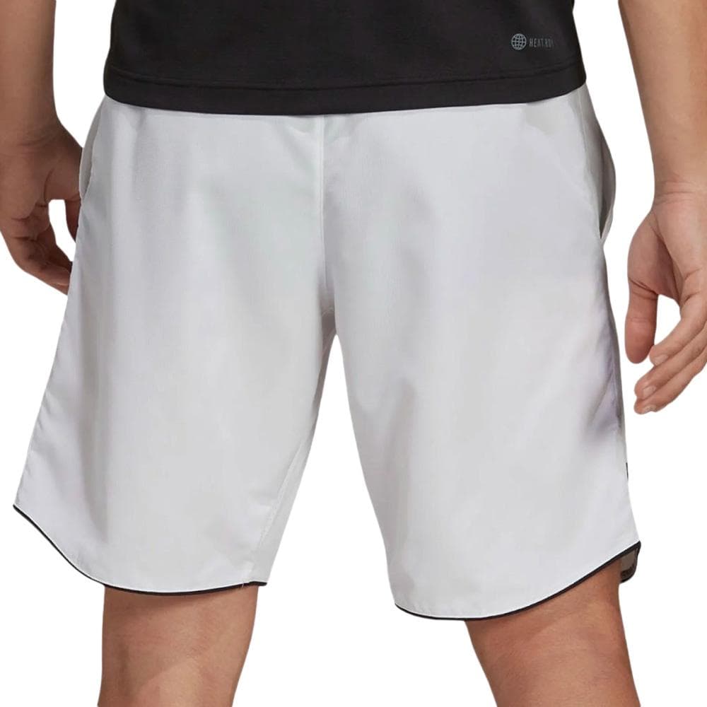 Short de Sport Blanc Homme Adidas Club 2