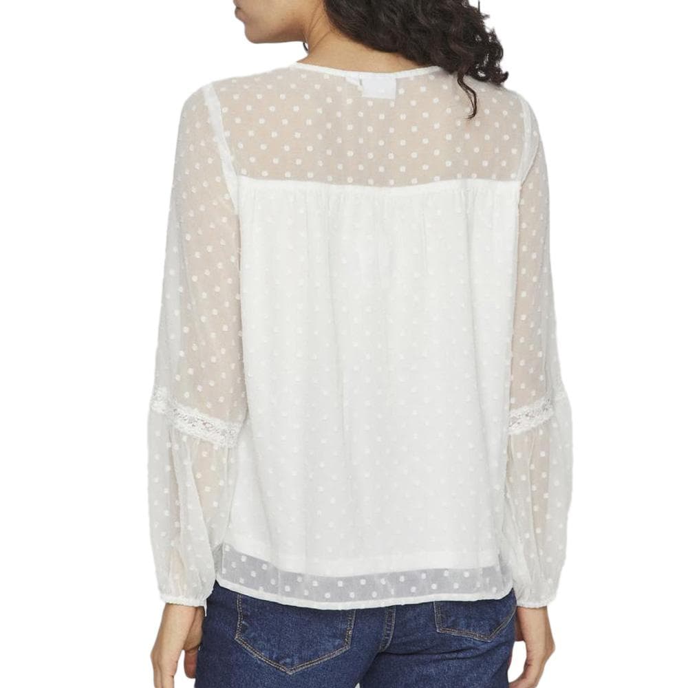 Blouse Blanche Femme Vila Viedee 2