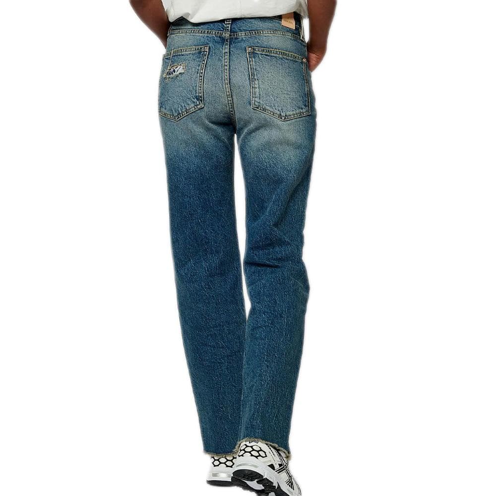 Jean Droit Bleu Femme Kaporal BEKKI 2