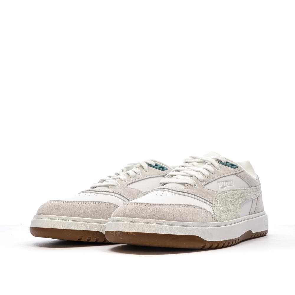 Baskets Blanc/Gris Homme Puma Doublecourt 6