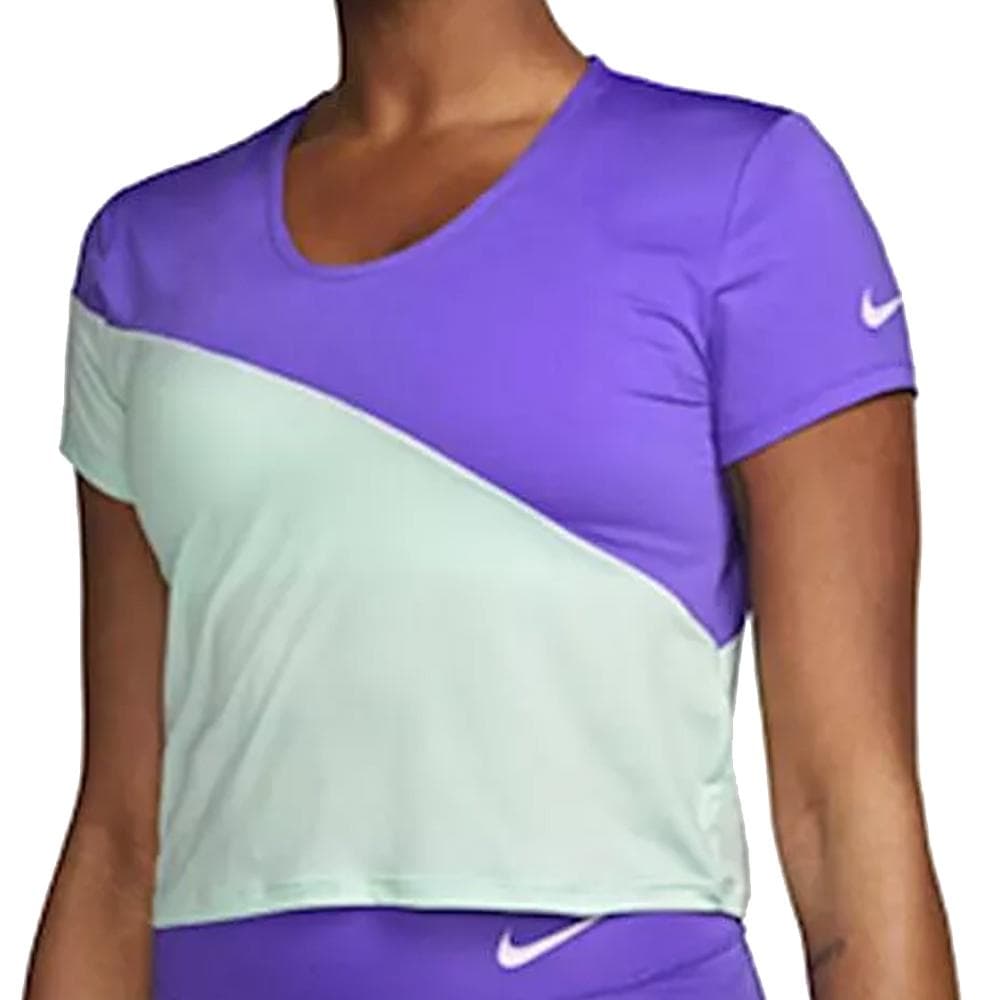 T-shirt Violet/Vert Femme Nike Retro Run 1