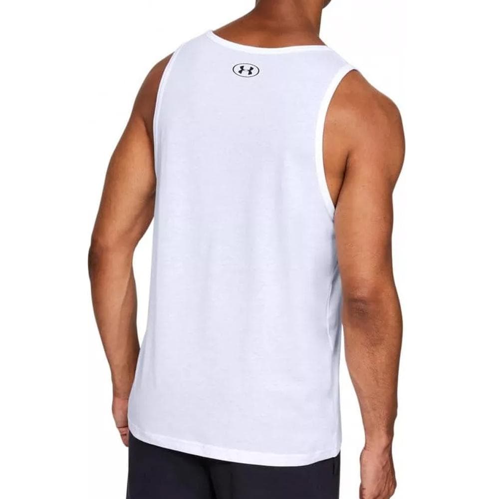 Débardeur Blanc/Noir Homme Under Armour Ua Sportstyle 2