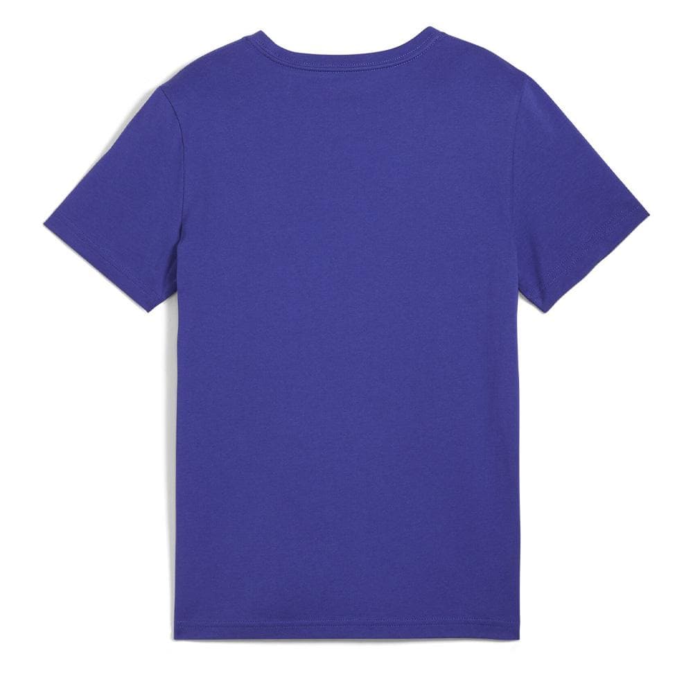 T-shirt Bleu Garçon Puma Ess+ 2 Col Logo 2