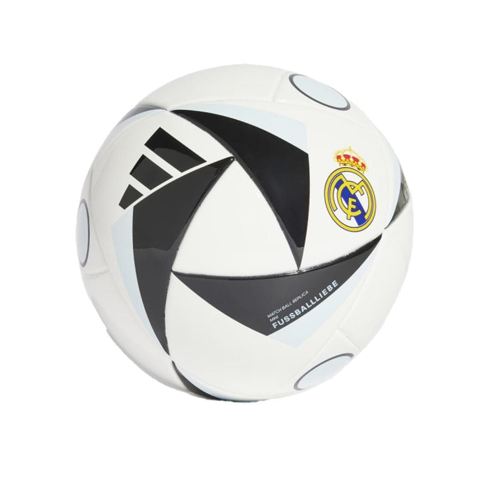 Mini Ballon Blanc/Noir Homme Adidas 1