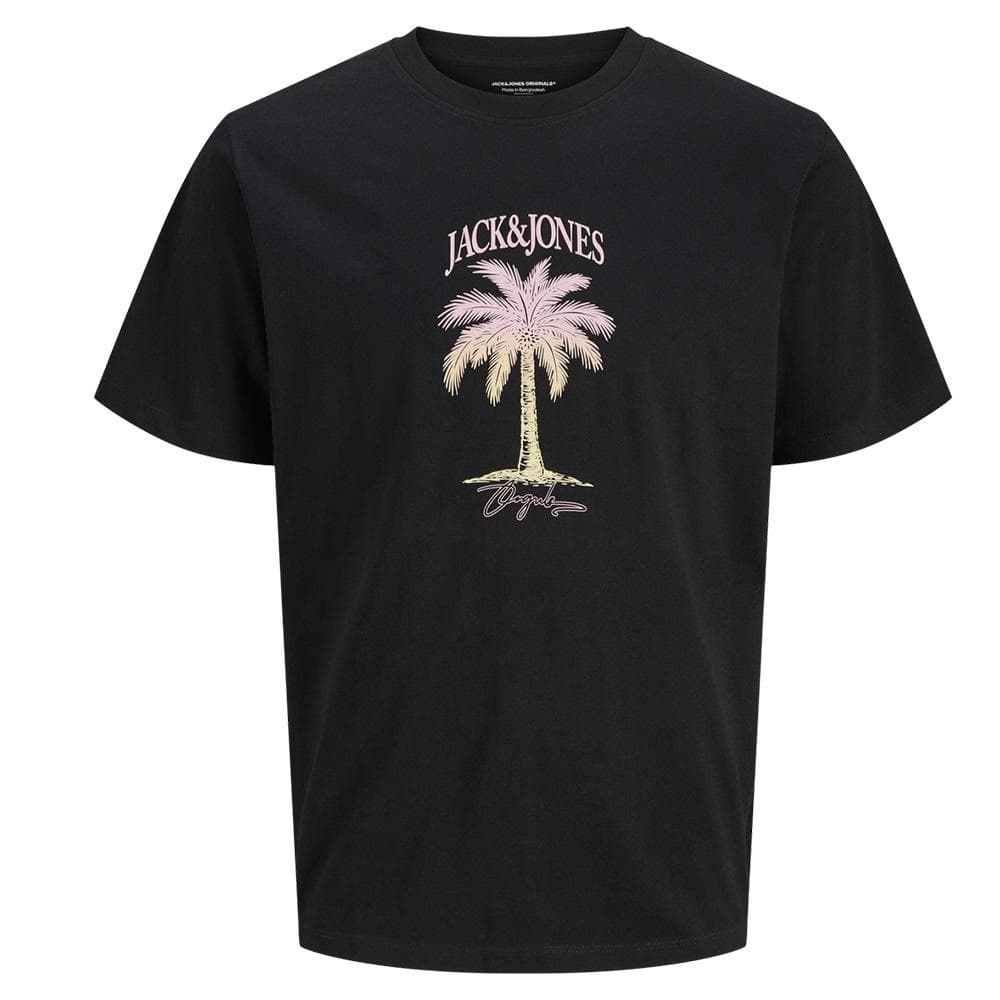 T-Shirt Garçon Noir Jack & Jones Joralmeria 1