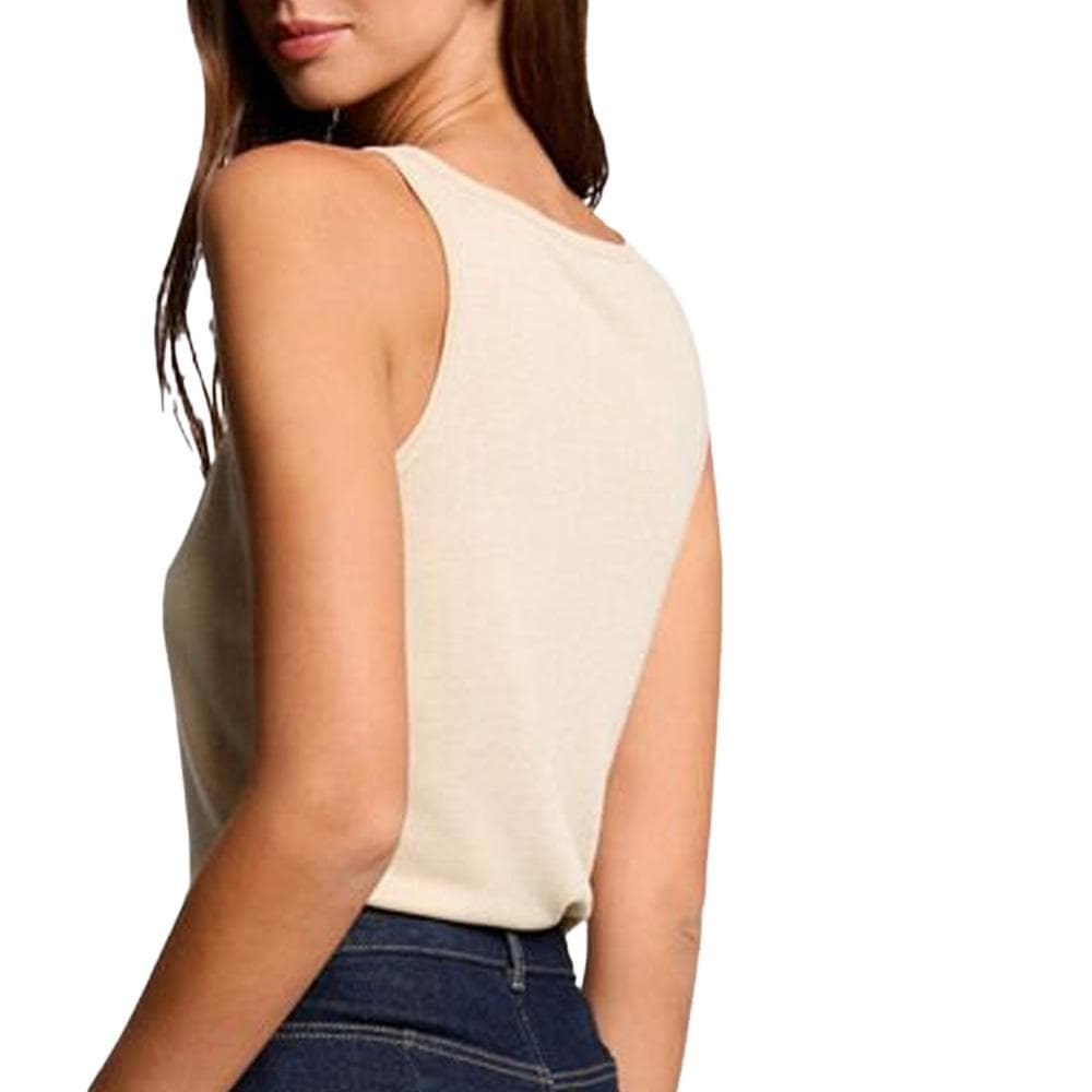 Débardeur Beige Femme Morgan Fil 2